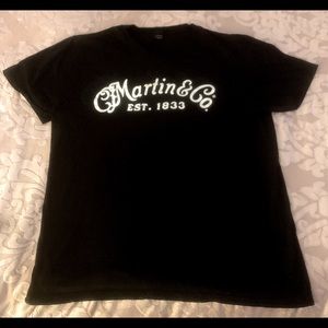 Martin Guitars Logo Brand T-Shirt L